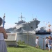 U.S. 7th Fleet flagship USS Blue Ridge (LCC 19) returns to Fleet Activities Yokosuka, Aug. 17, after a patrol in the Indo-Pacific region