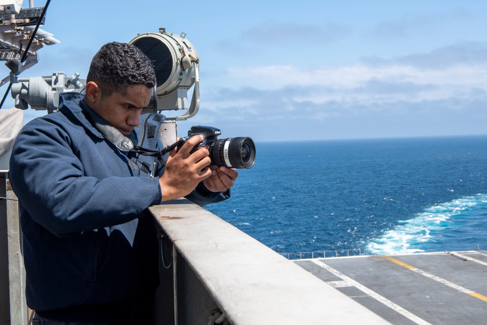 Sailors Run Drill