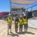 ROTC Cadets visit project site in Jordan