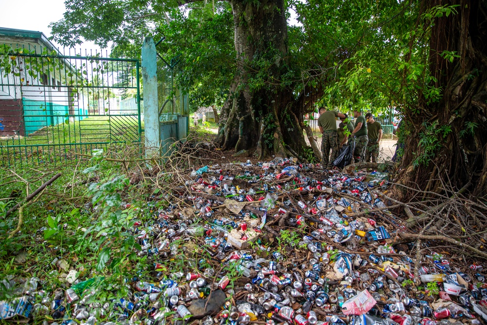 KM23: Chuuk High School Grounds Cleanup Project