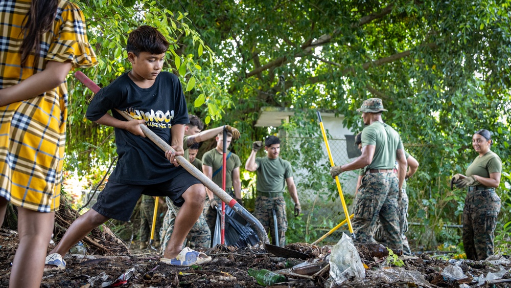 KM23: Chuuk High School Grounds Cleanup Project