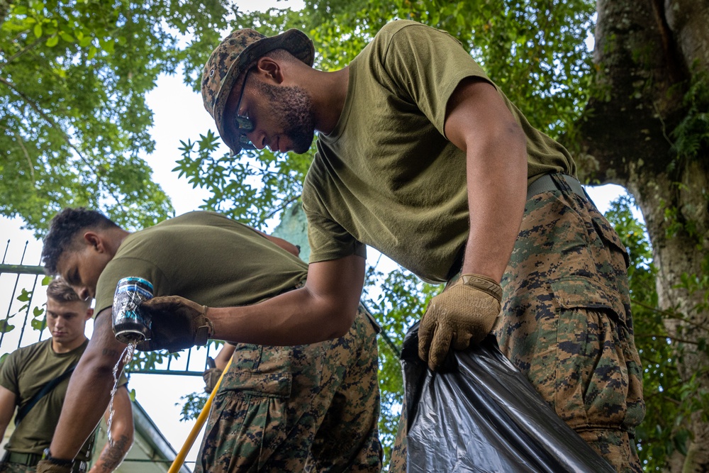 KM23: Chuuk High School Grounds Cleanup Project