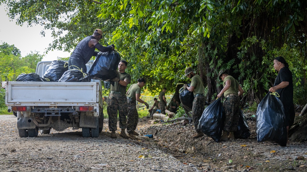 KM23: Chuuk High School Grounds Cleanup Project