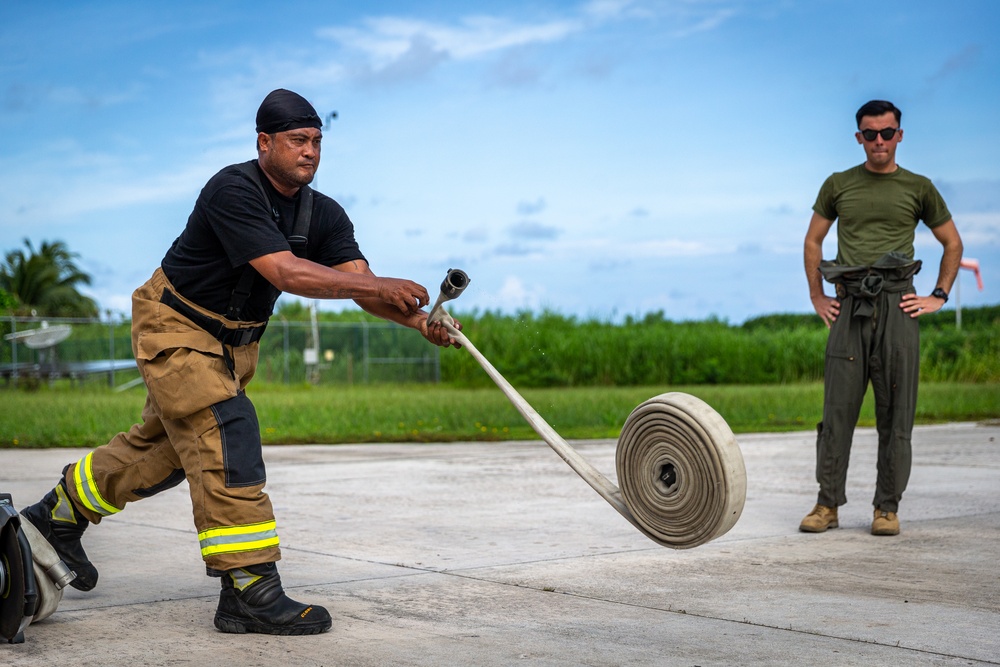 KM23: Chuuk Aircraft Rescue Fire Fighting Training