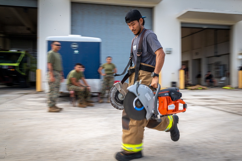 KM23: Chuuk Aircraft Rescue Fire Fighting Training