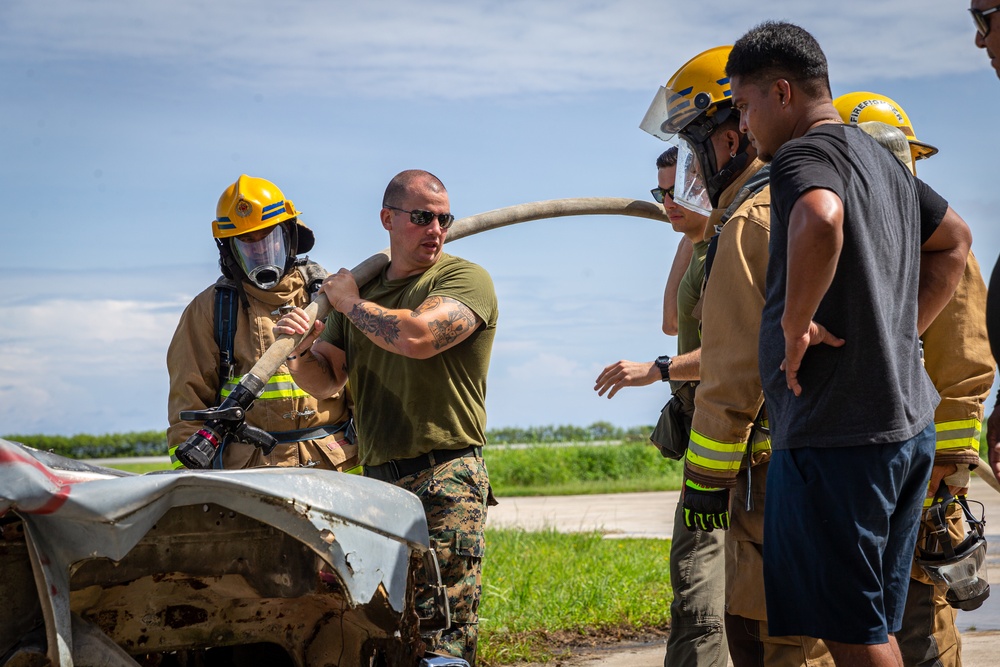 KM23: Chuuk Aircraft Rescue Fire Fighting Training