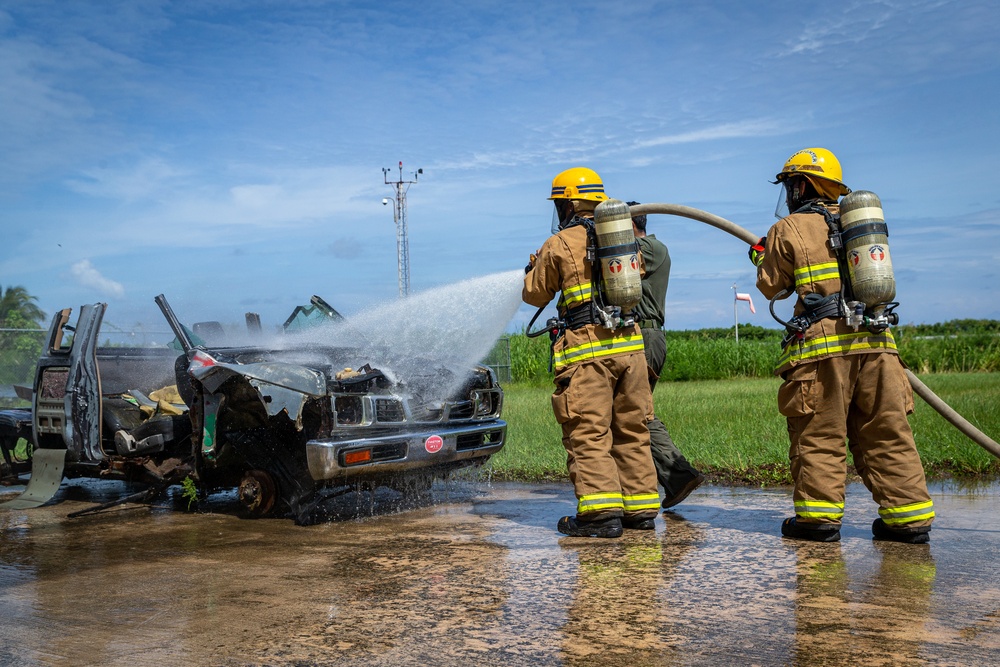 KM23: Chuuk Aircraft Rescue Fire Fighting Training