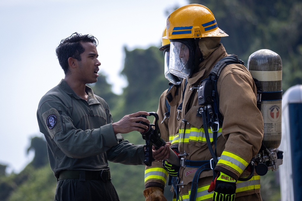 KM23: Chuuk Aircraft Rescue Fire Fighting Training