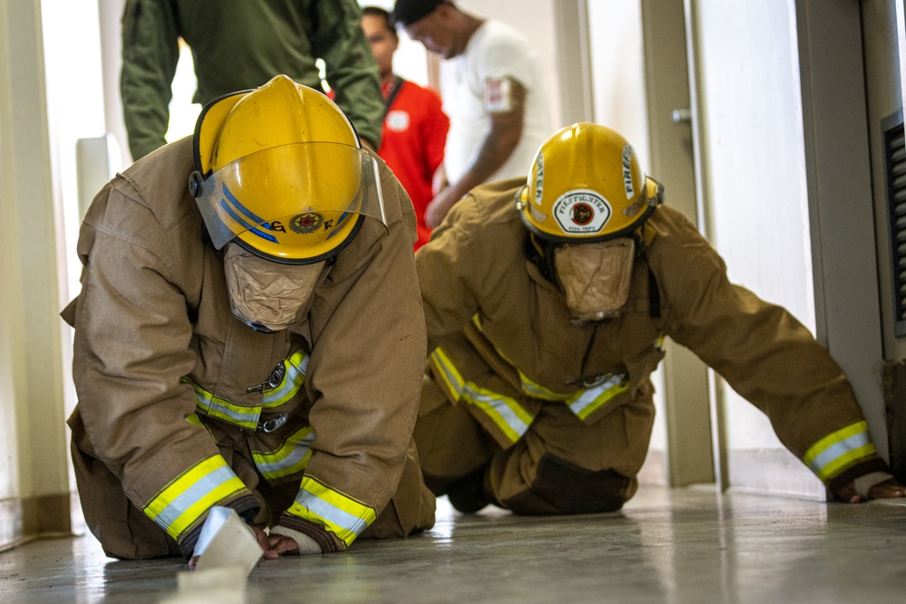 KM23: Chuuk Aircraft Rescue Fire Fighting Interior Search and Rescue Training