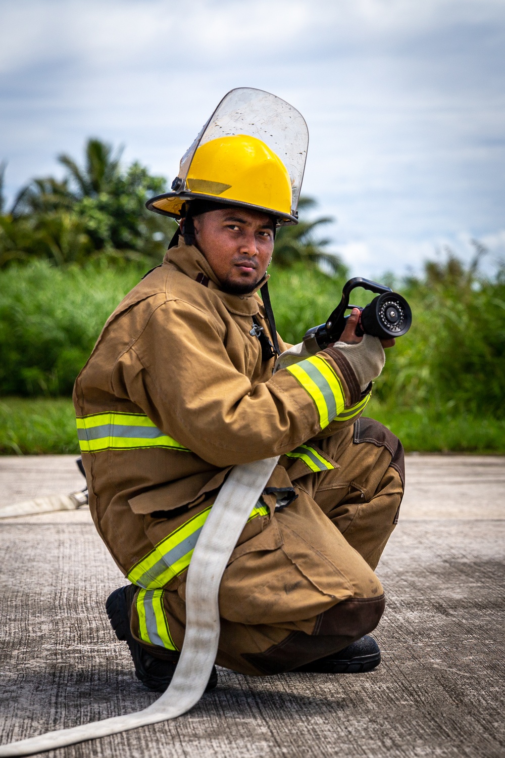 KM23: Chuuk Aircraft Rescue Fire Fighting Live Fire Training