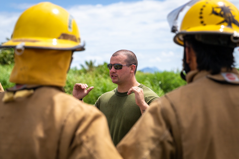 KM23: Chuuk Aircraft Rescue Fire Fighting Live Fire Training