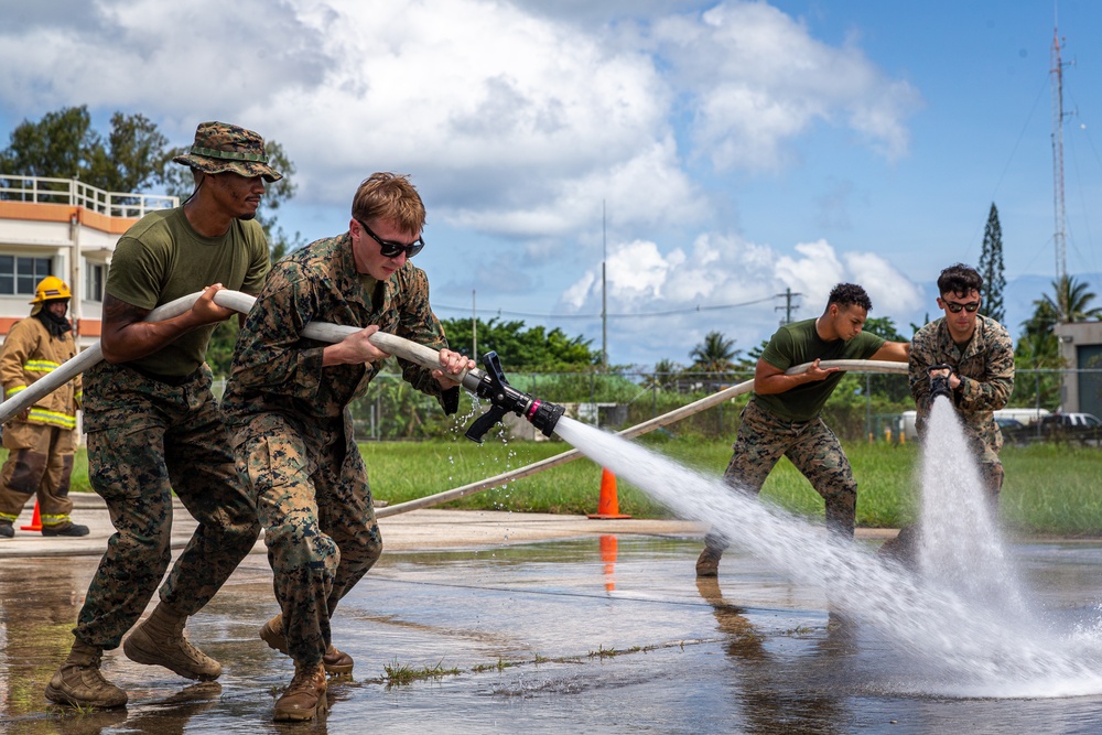 KM23: Chuuk Aircraft Rescue Fire Fighting Live Fire Training