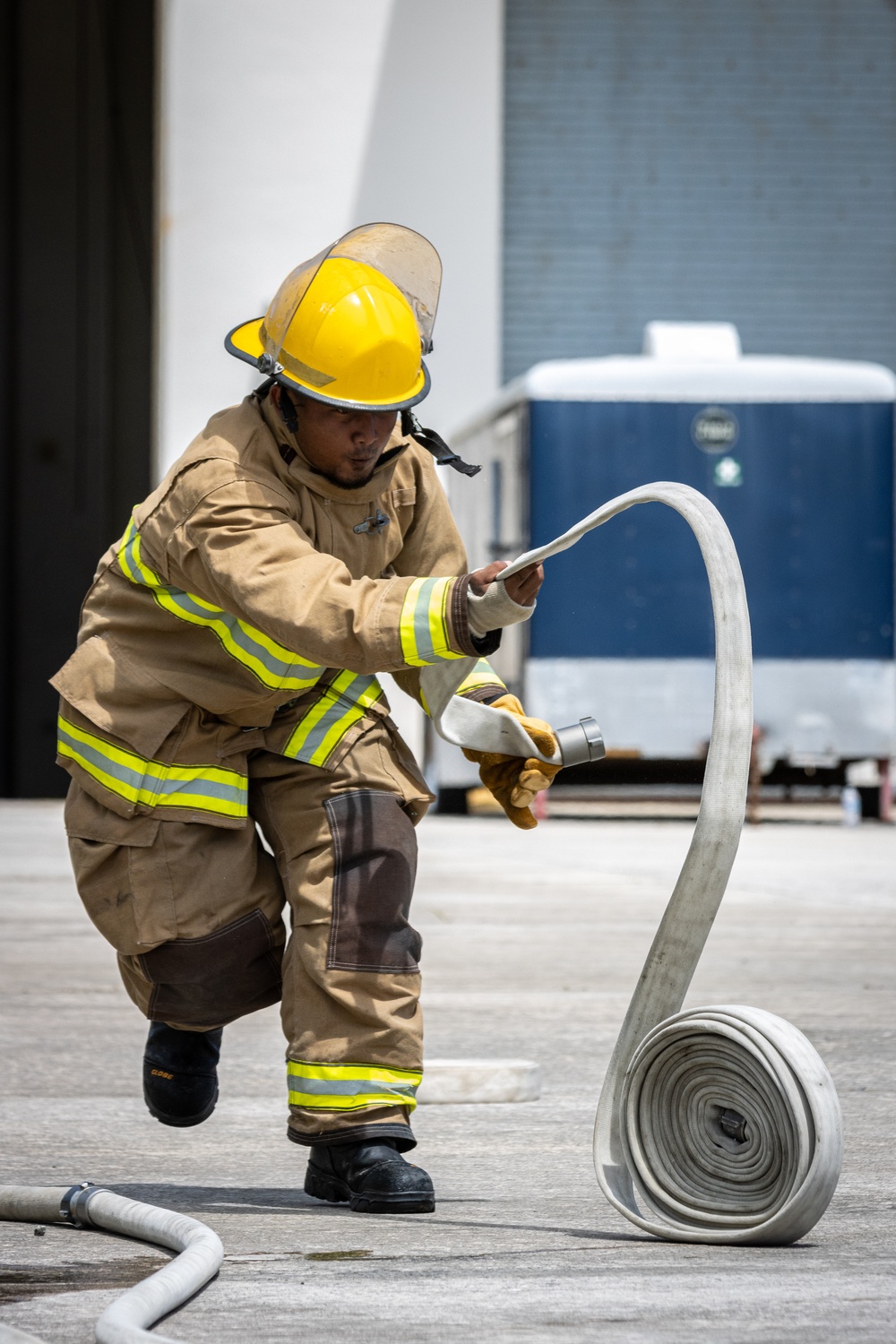 KM23: Chuuk Aircraft Rescue Fire Fighting Live Fire Training