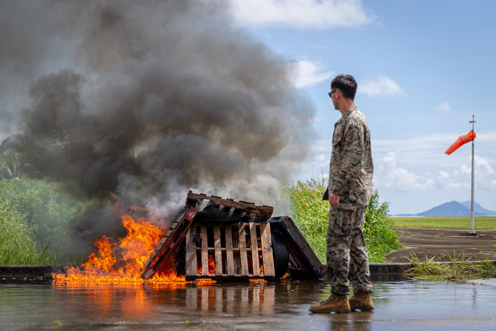 KM23: Chuuk Aircraft Rescue Fire Fighting Live Fire Training