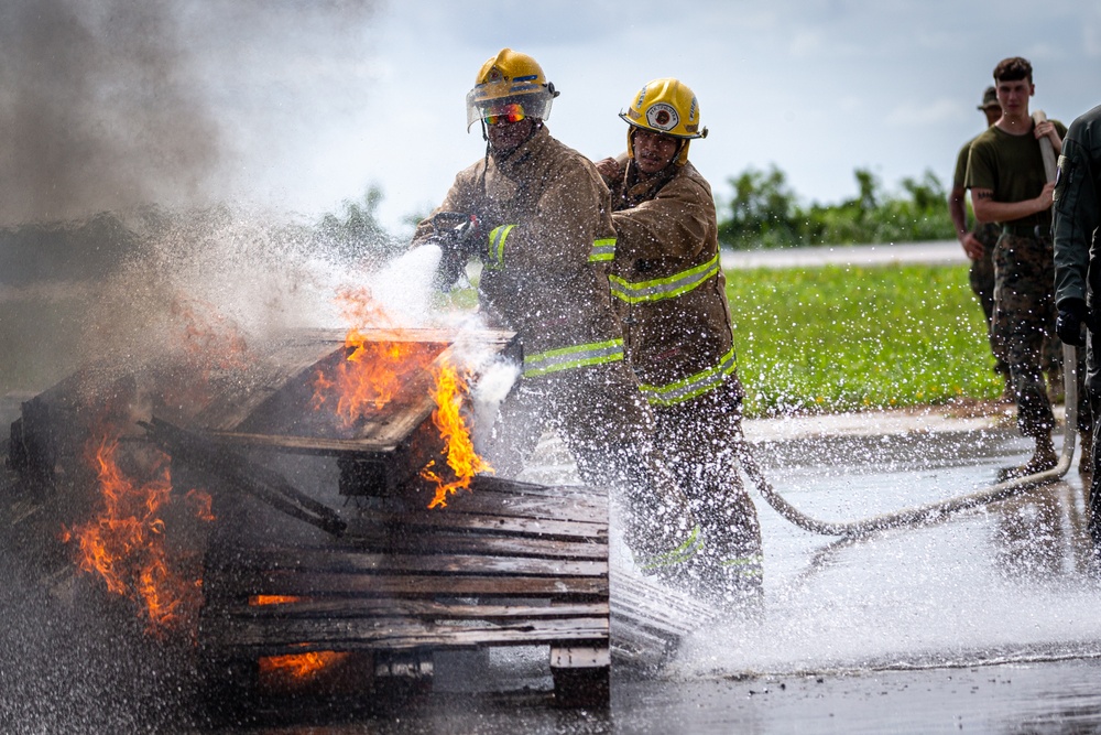 KM23: Chuuk Aircraft Rescue Fire Fighting Live Fire Training