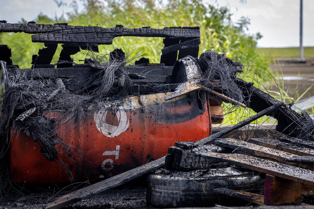 KM23: Chuuk Aircraft Rescue Fire Fighting Live Fire Training