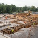 Construction continues on the site of the Louisville VA Medical Center Aug. 2