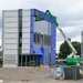 Construction continues on the site of the Louisville VA Medical Center Aug. 15