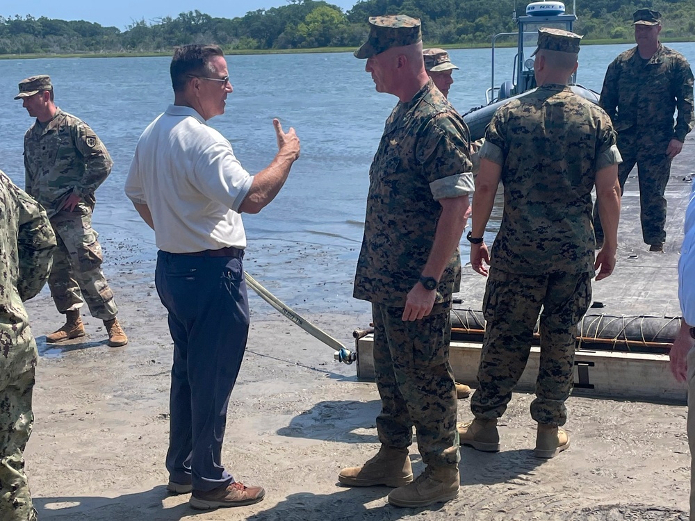 DVIDS Images Designated Visitors Stop By Camp Lejeune for LSE 2023