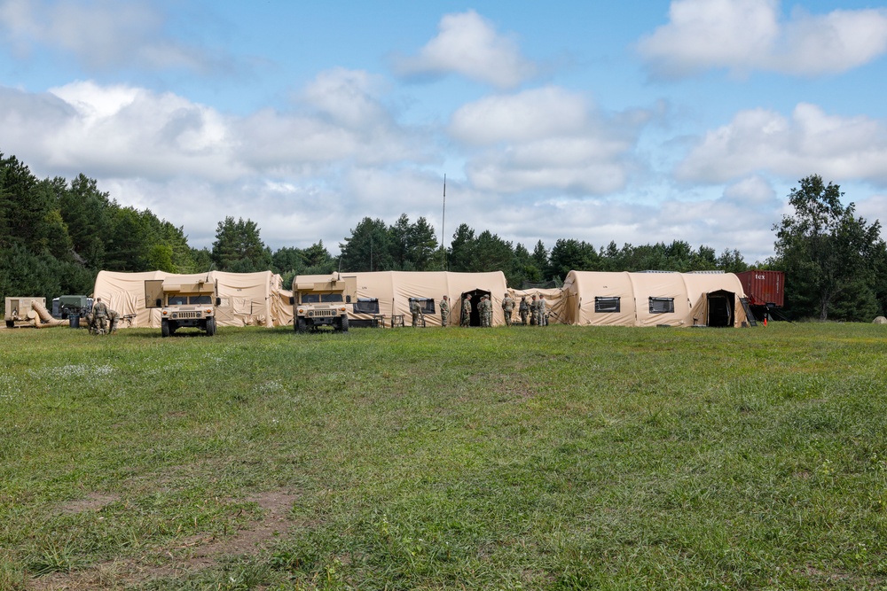 Iowa National Guard Trains a Mass Casualty Scenario During Exercise Northern Strike 2023