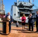 Secretary of the Navy Carlos Del Toro tours Bayonne Dry Dock (BDD)