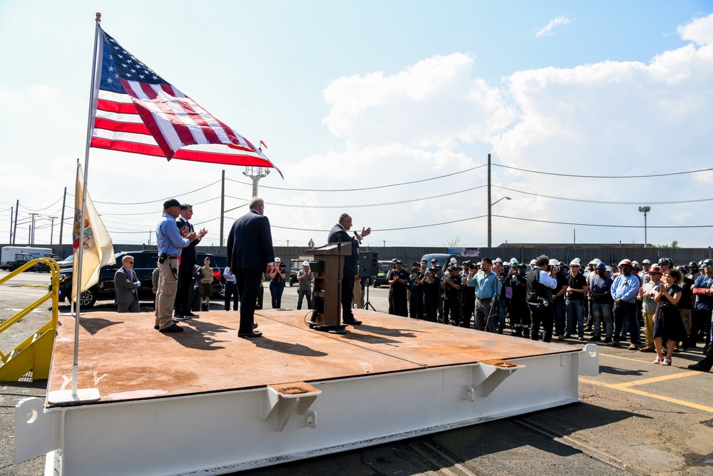 Secretary of the Navy Carlos Del Toro tours Bayonne Dry Dock (BDD)