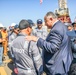 Secretary of the Navy Carlos Del Toro tours Bayonne Dry Dock (BDD)