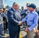 Secretary of the Navy Carlos Del Toro tours Bayonne Dry Dock (BDD)