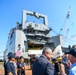 Secretary of the Navy Carlos Del Toro tours Bayonne Dry Dock (BDD)