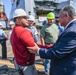 Secretary of the Navy Carlos Del Toro tours Bayonne Dry Dock (BDD)