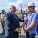 Secretary of the Navy Carlos Del Toro tours Bayonne Dry Dock (BDD)