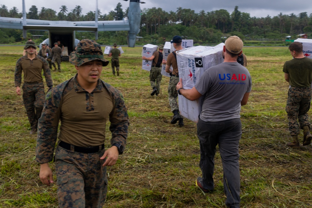 31st MEU supports Humanitarian Assistance and Disaster Relief Operations in Bougainville