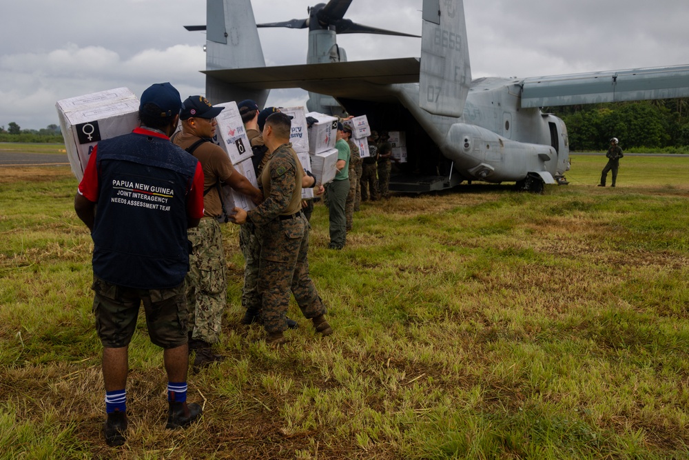 31st MEU supports Humanitarian Assistance and Disaster Relief Operations in Bougainville