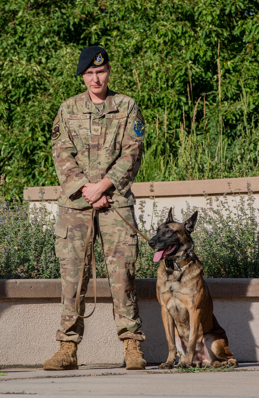 21st SFS Honors MWD Aazuro