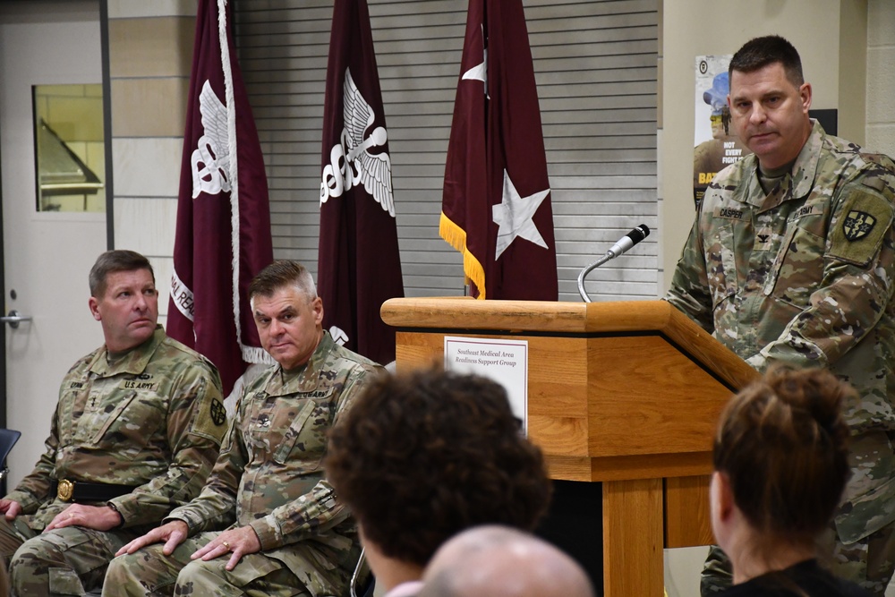 SEMARSG Conducts Change of Command