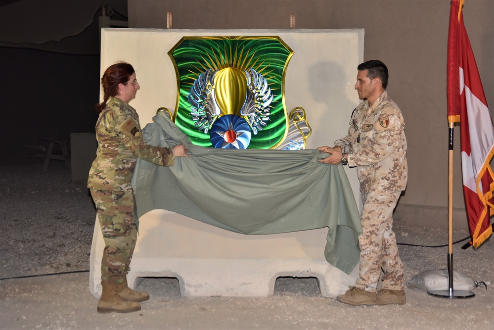 Stronger Together: AFCENT unveils coalition and combined forces central emblems