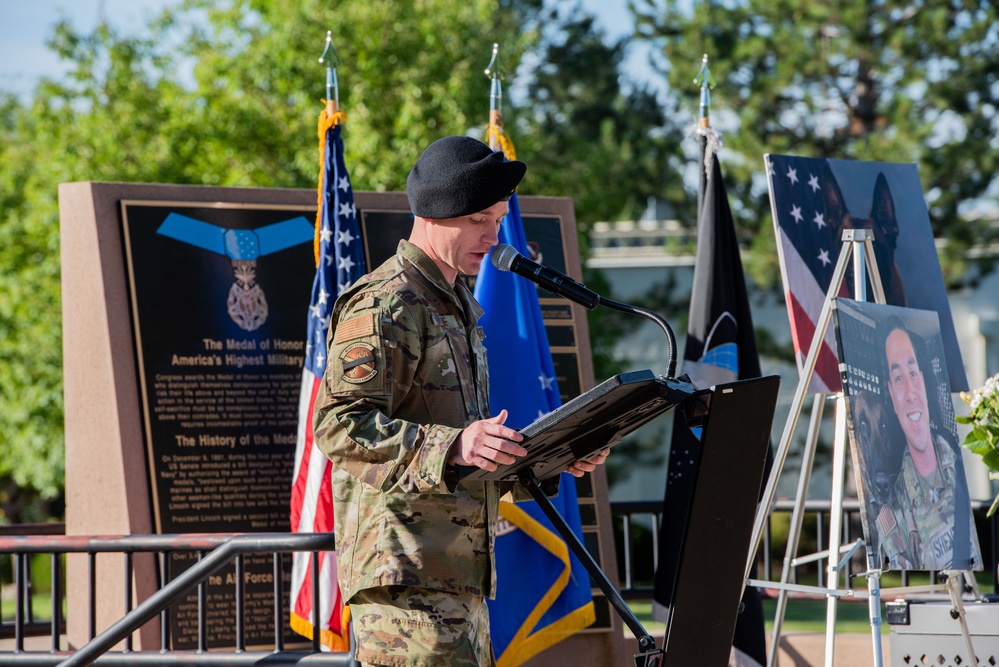 21st SFS Honors MWD Aazuro