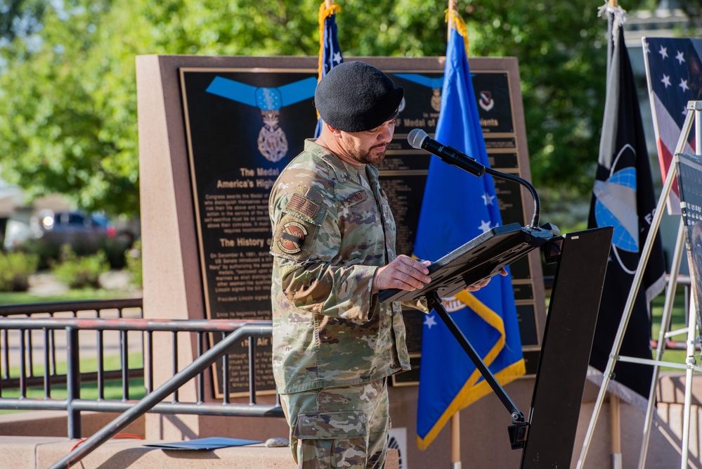 21st SFS Honors MWD Aazuro