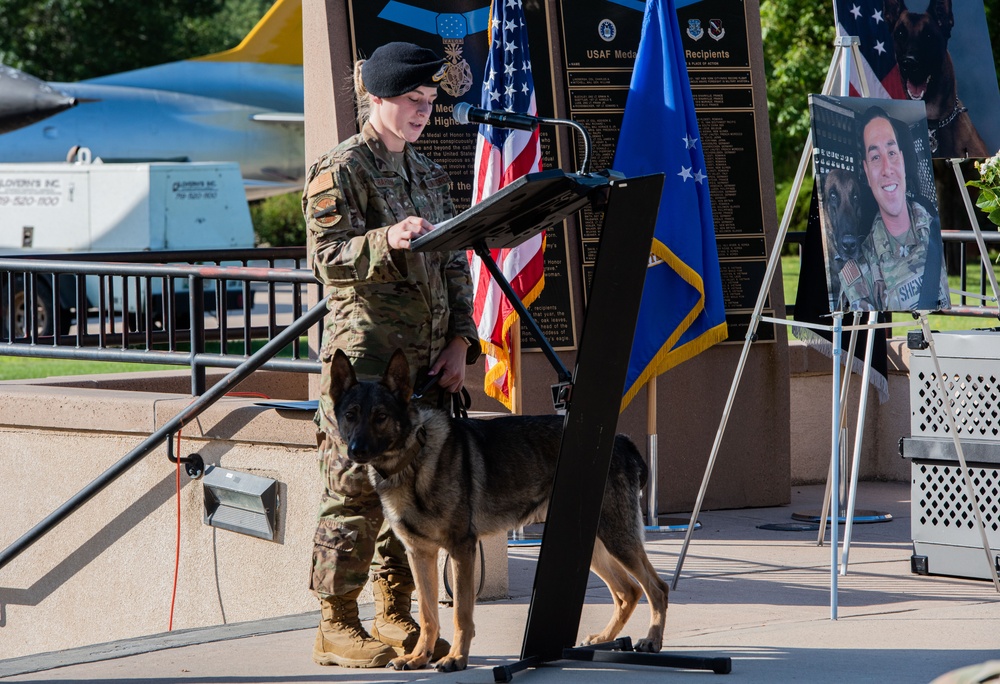 21st SFS Honors MWD Aazuro