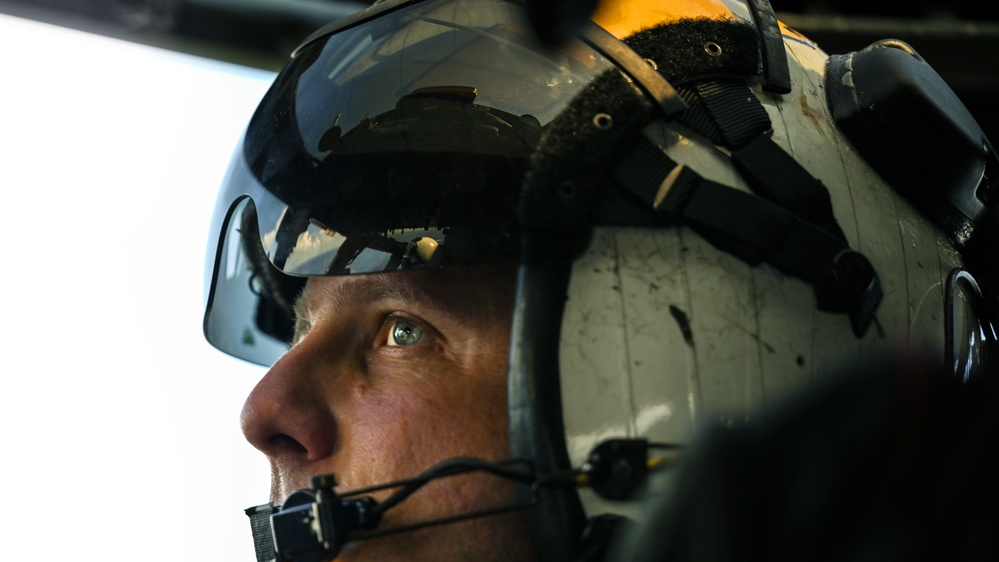 U.S. Navy MH-60S Seahawk's Conduct Search and Rescue (SAR) Training