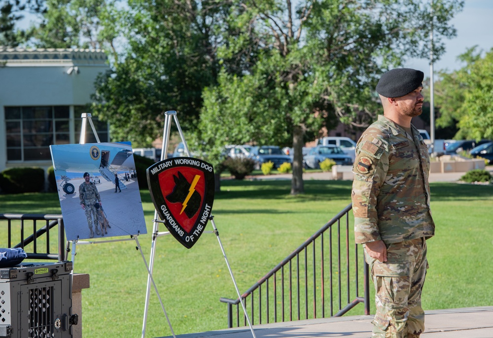 21st SFS Honors MWD Aazuro