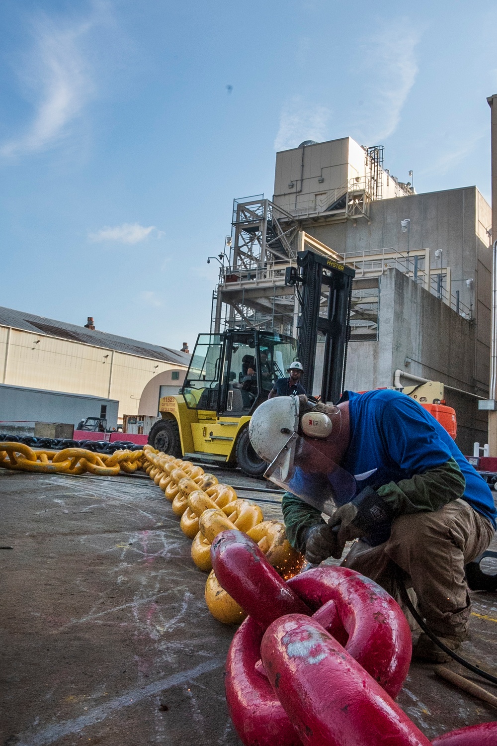 USS John C. Stennis (CVN 74) Anchor On-load