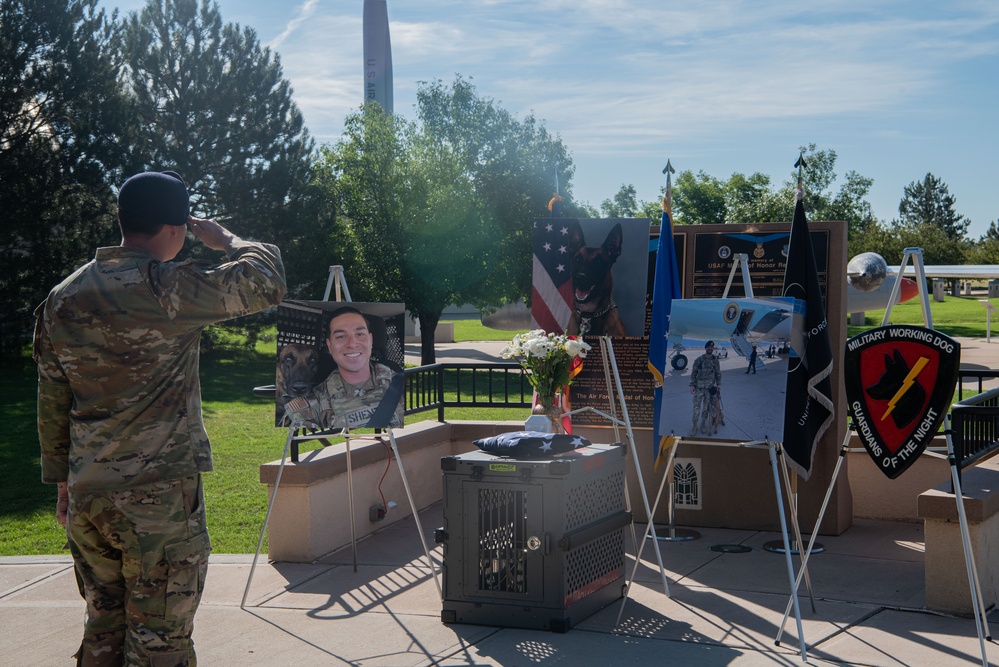 21st SFS Honors MWD Aazuro