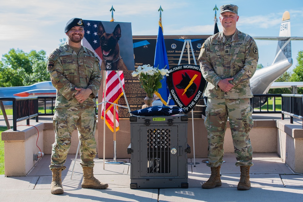 21st SFS Honors MWD Aazuro
