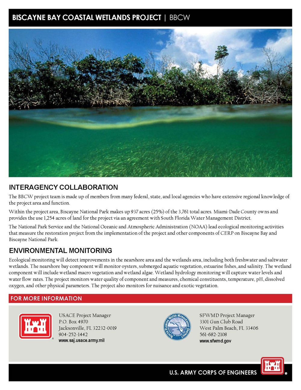 Biscayne Bay Coastal Wetlands Project| Fact Sheet 4