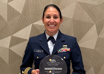 Mid-Atlantic Coast Guard lawyer wins outstanding young military award