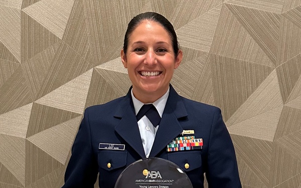 Coast Guard 5th District Lawyer wins award