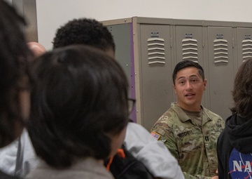 11th Airborne Division Soldiers Welcome Students Back to School in Anchorage, Fairbanks [3 of 10]