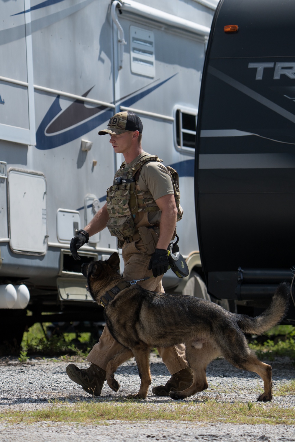 6th SFS conducts MWD drug detection test
