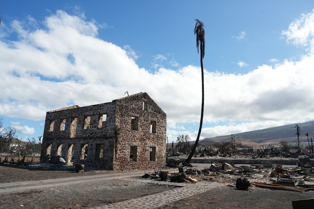 Wildfire Damage in Lahaina